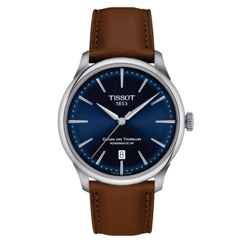 Tissot Chemin Des Tourelles Powermatic 80 39 Stainless Steel / Blue